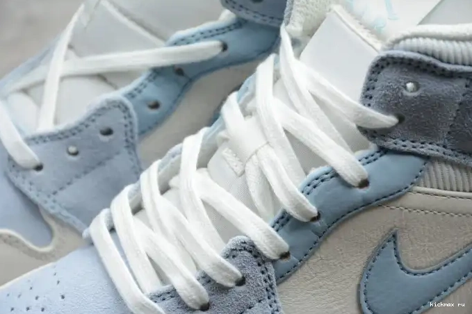 Cheap Textures Mixed Jordan Blue DA4666-100 Air Mid 1 0505